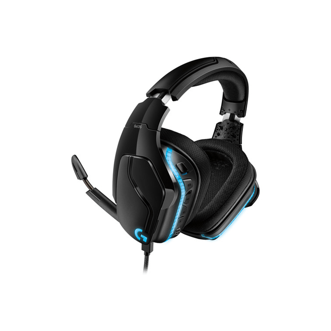 Logitech G635 Virtual 7.1-Channel Surround Sound LIGHTSYNC Gaming Headset in Qatar Logitech G635 Virtual 7.1-Channel Surround Sound LIGHTSYNC Gaming Headset in Qatar